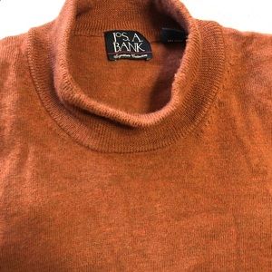 orange wool sweater